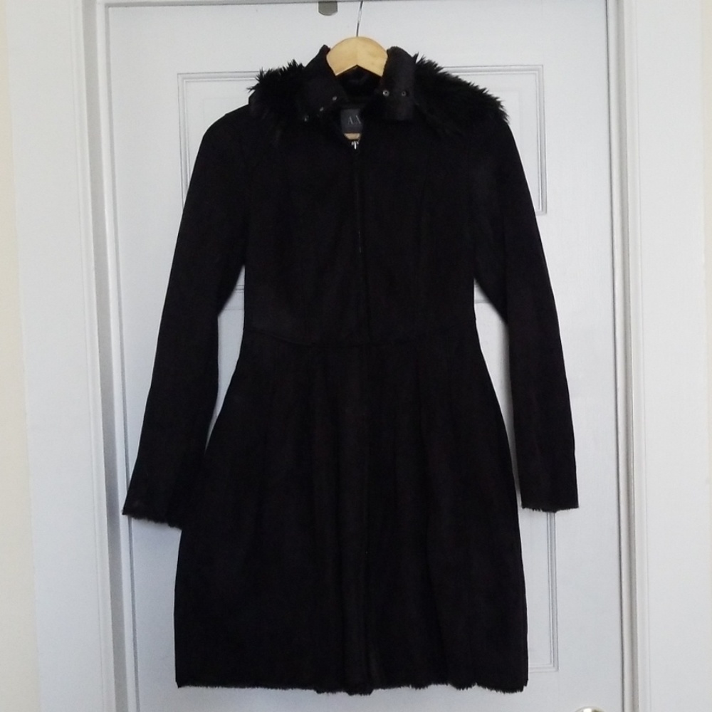 Armani exchange hooded coat